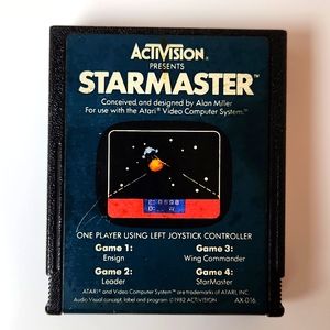 Atari Activision Game Starmaster 4in1 Cleaned & Tested